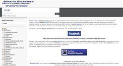 Desktop Screenshot of binariosistemas.com